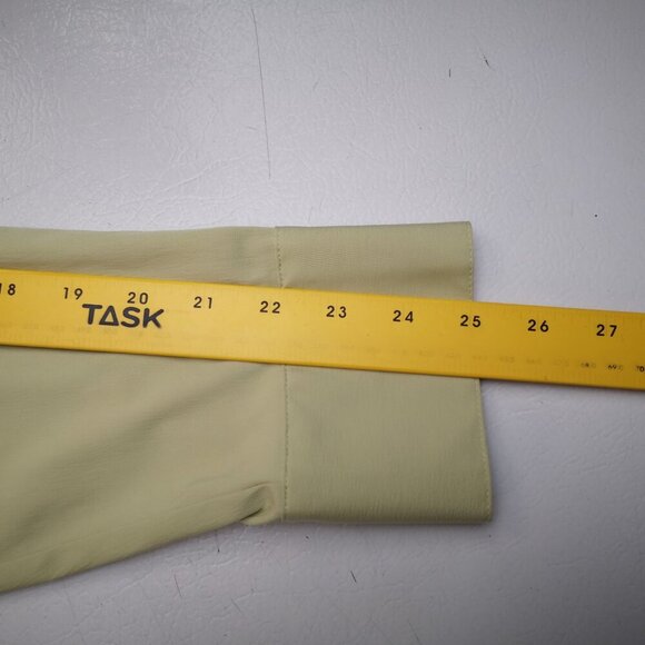 Penningtons Ladies Size 22 Mint Green V-neck Long Sleeve Button Front Blouse - Picture 9 of 10